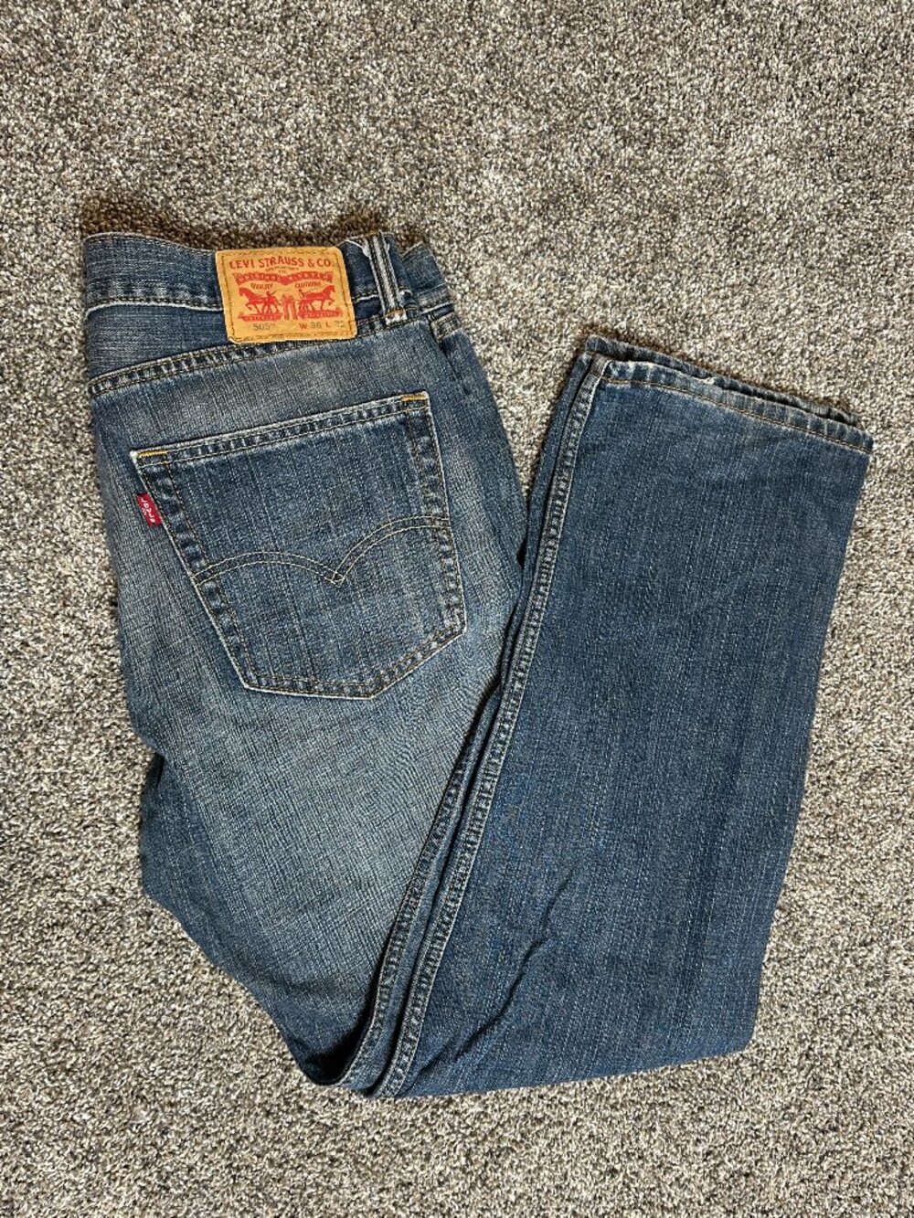 Levi Men's 505 Jeans 36x32